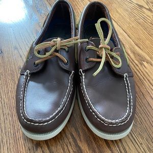 leather SPERRY boat shoes - WORN ONCE